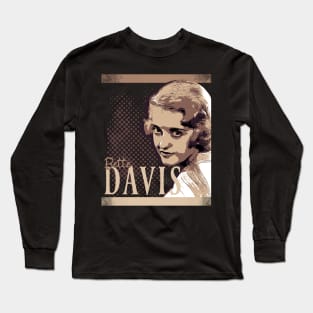 Bette Davis | Legend | Actres Long Sleeve T-Shirt